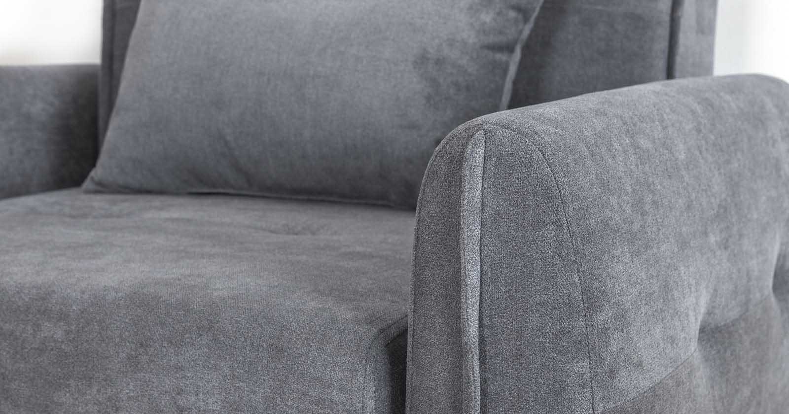 Кресло-кровать Анита, ТК 374, велюр серый