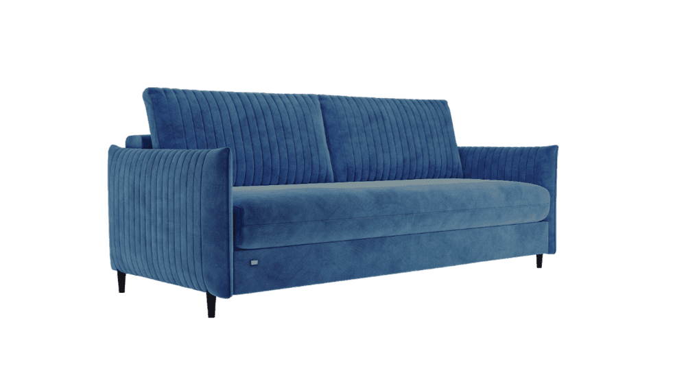 Прямой диван Лондон, синий