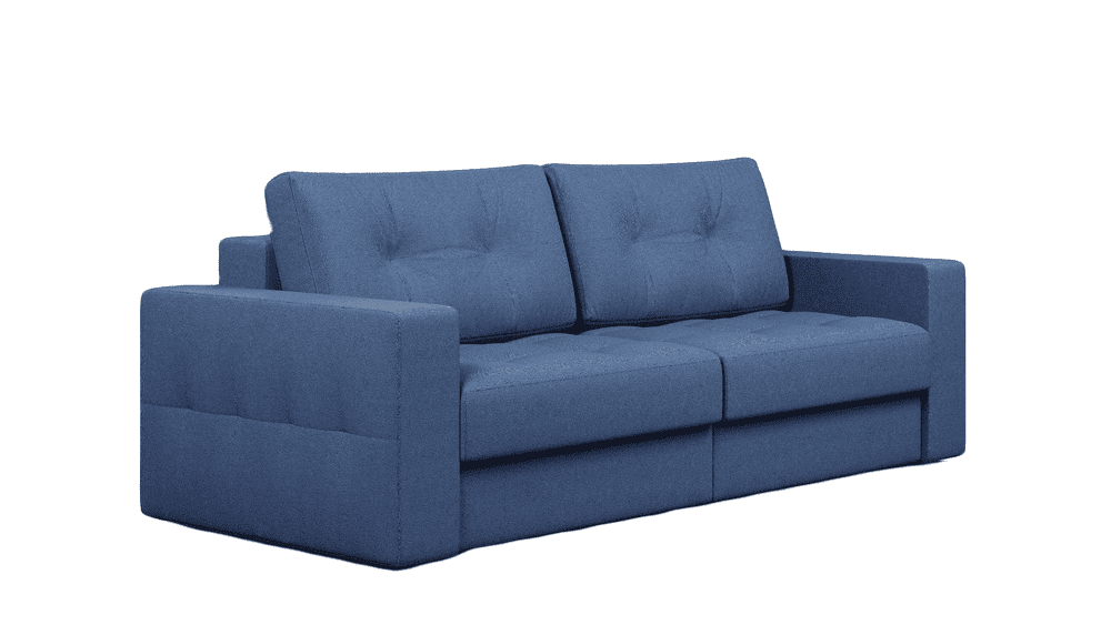 Прямой диван Босс, синий