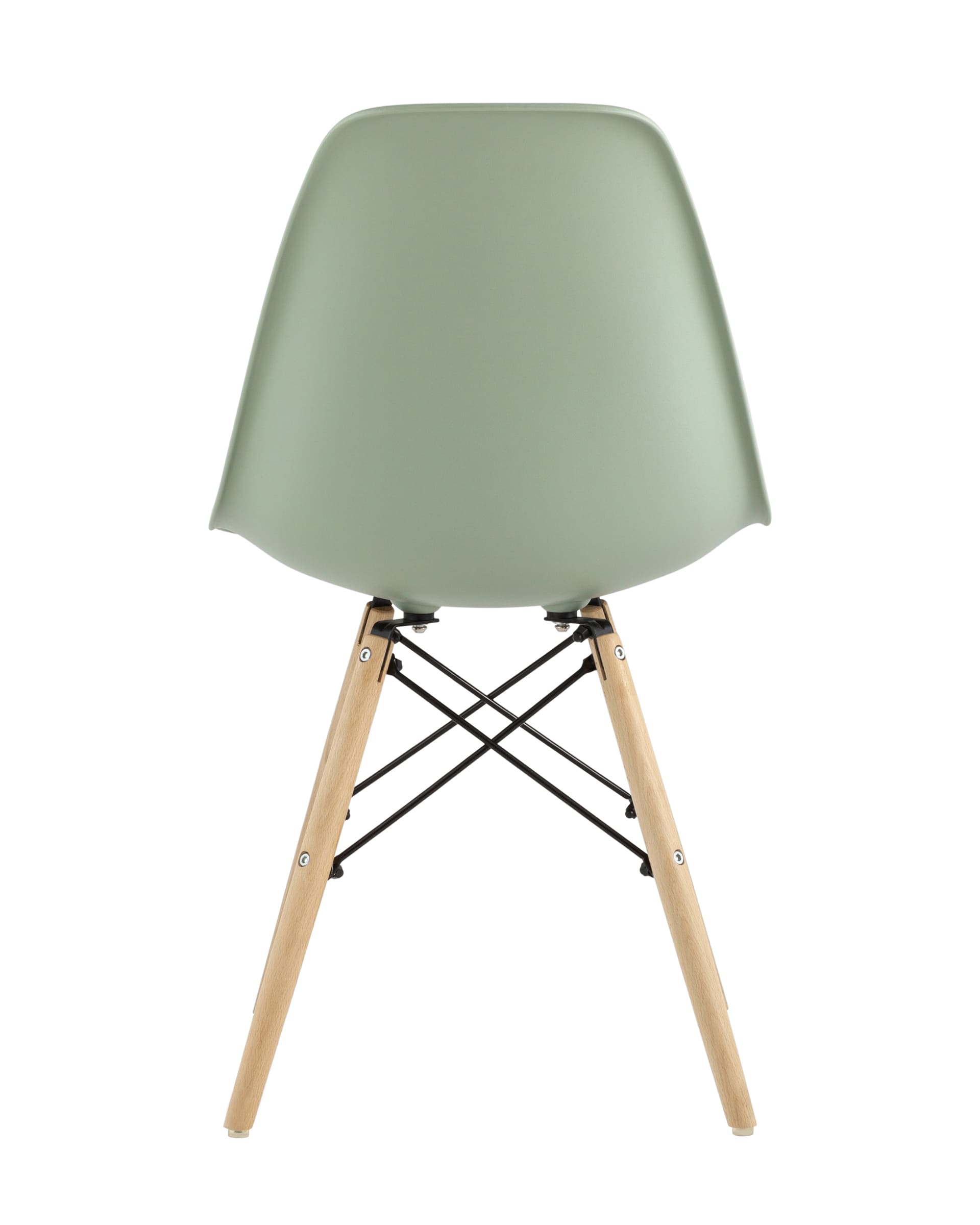 Стул Eames Style DSW серо-зеленый