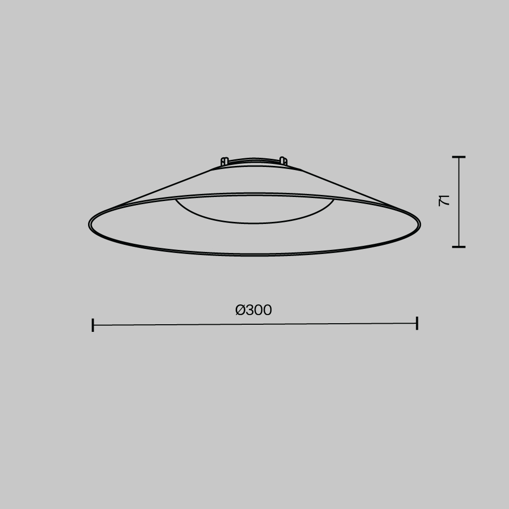 Подвесной светильник Technical TR127B-12W3K-W