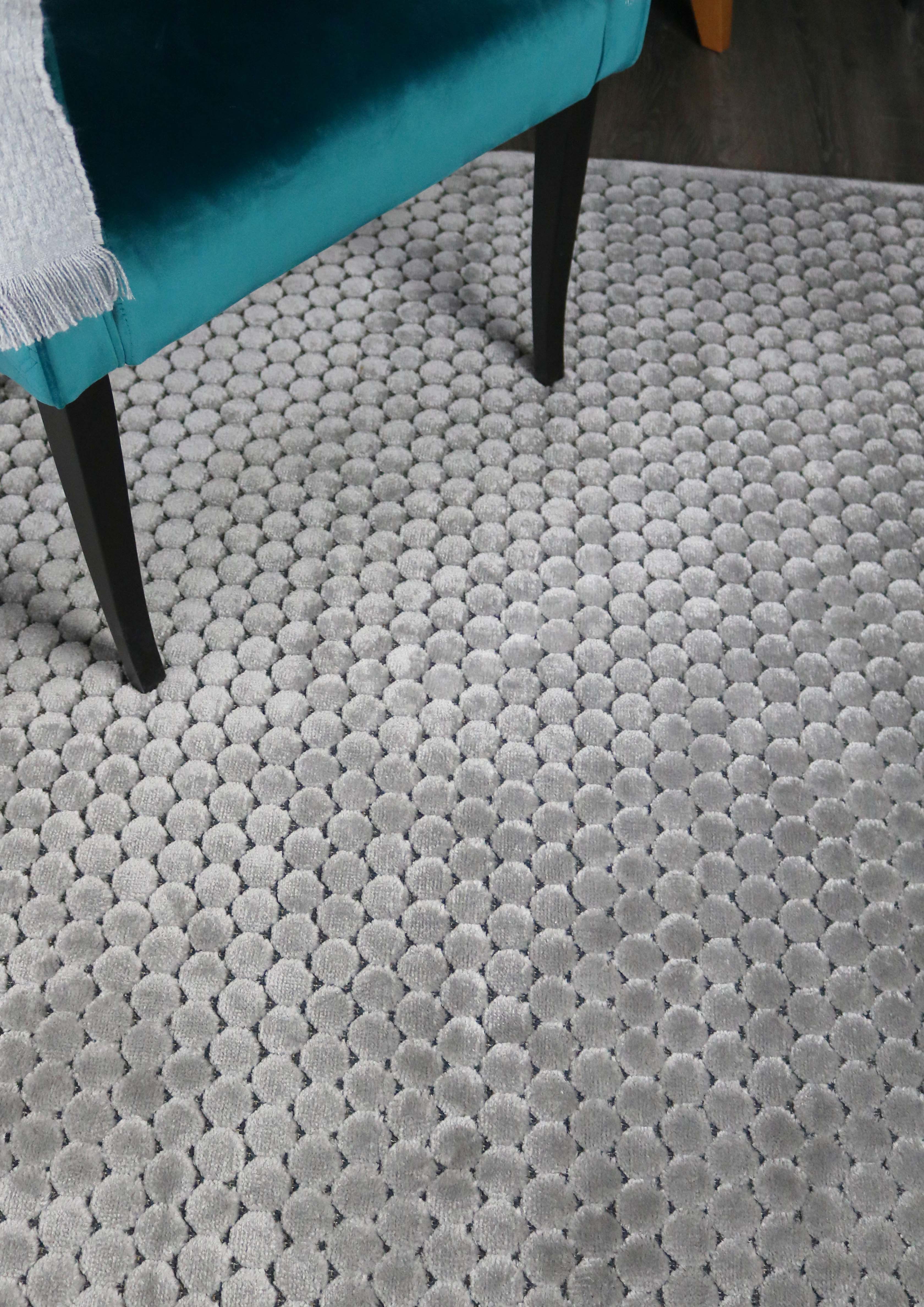 Турецкий ковер PEBBLES GREY/GREY 80x75