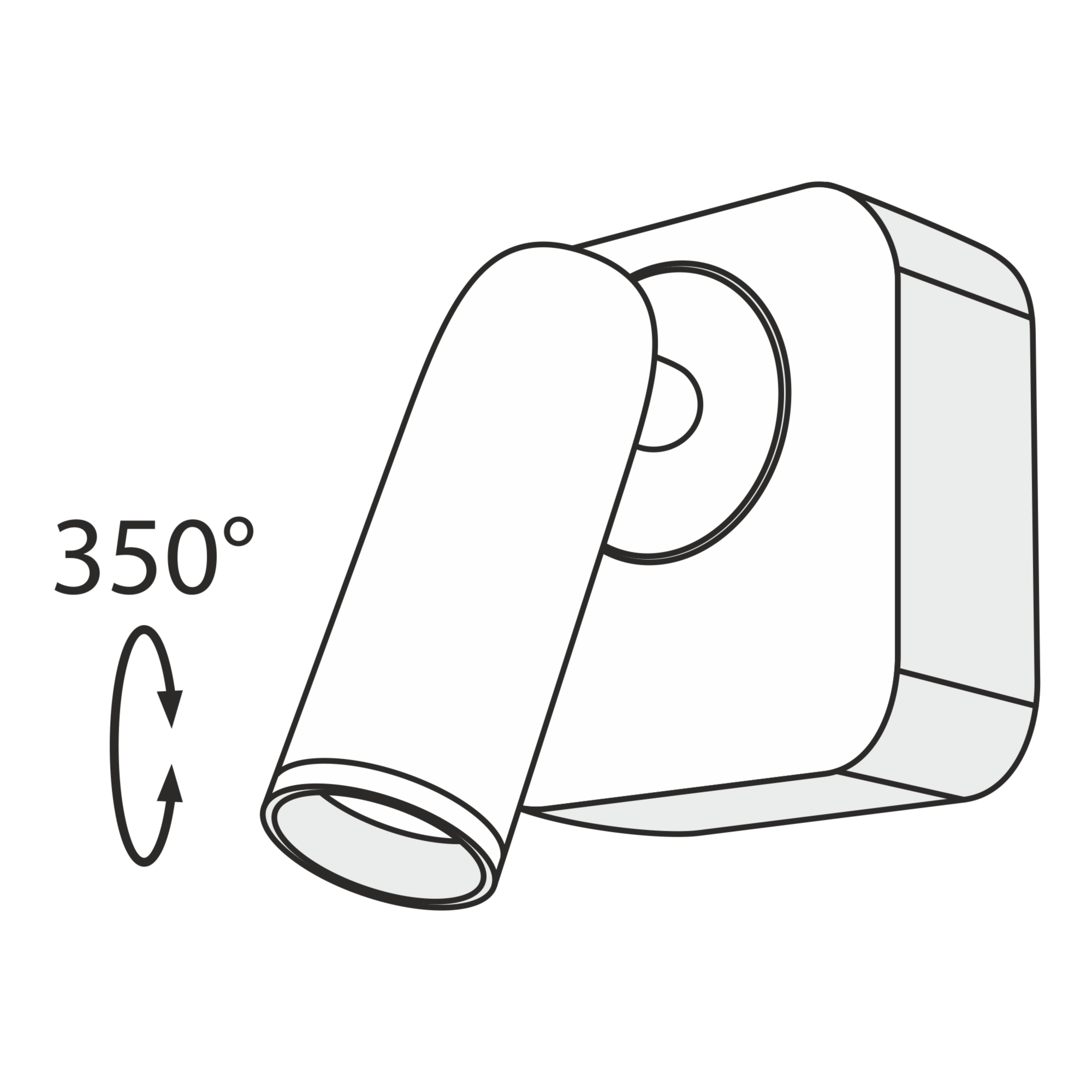 Настенный светильник (бра) Technical C039WL-L3W3K