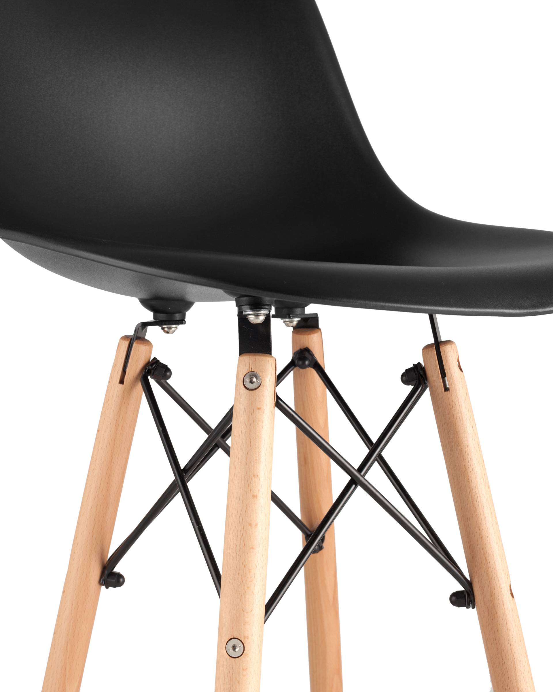 Стул Eames DSW барный черный