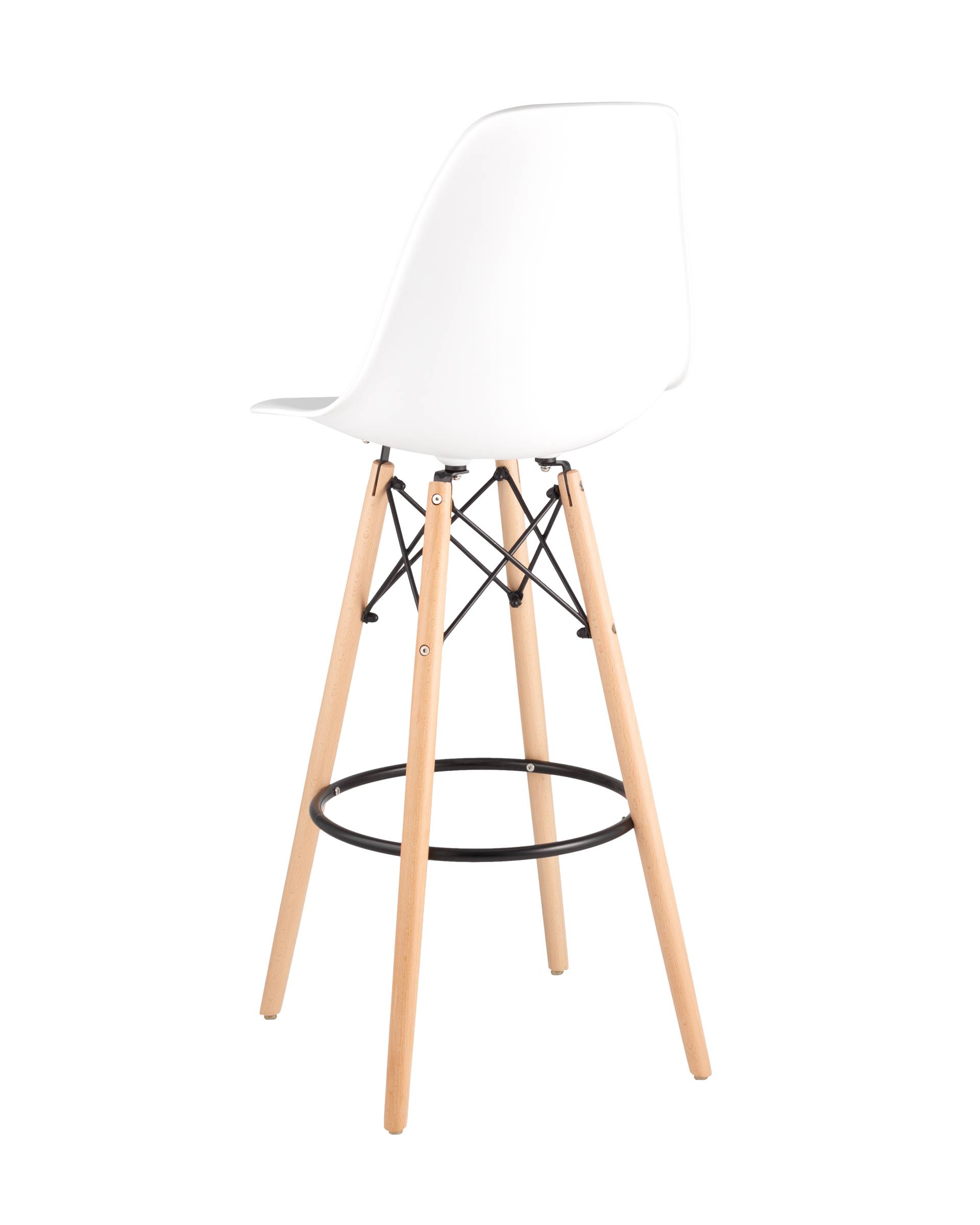 Стул Eames DSW барный белый