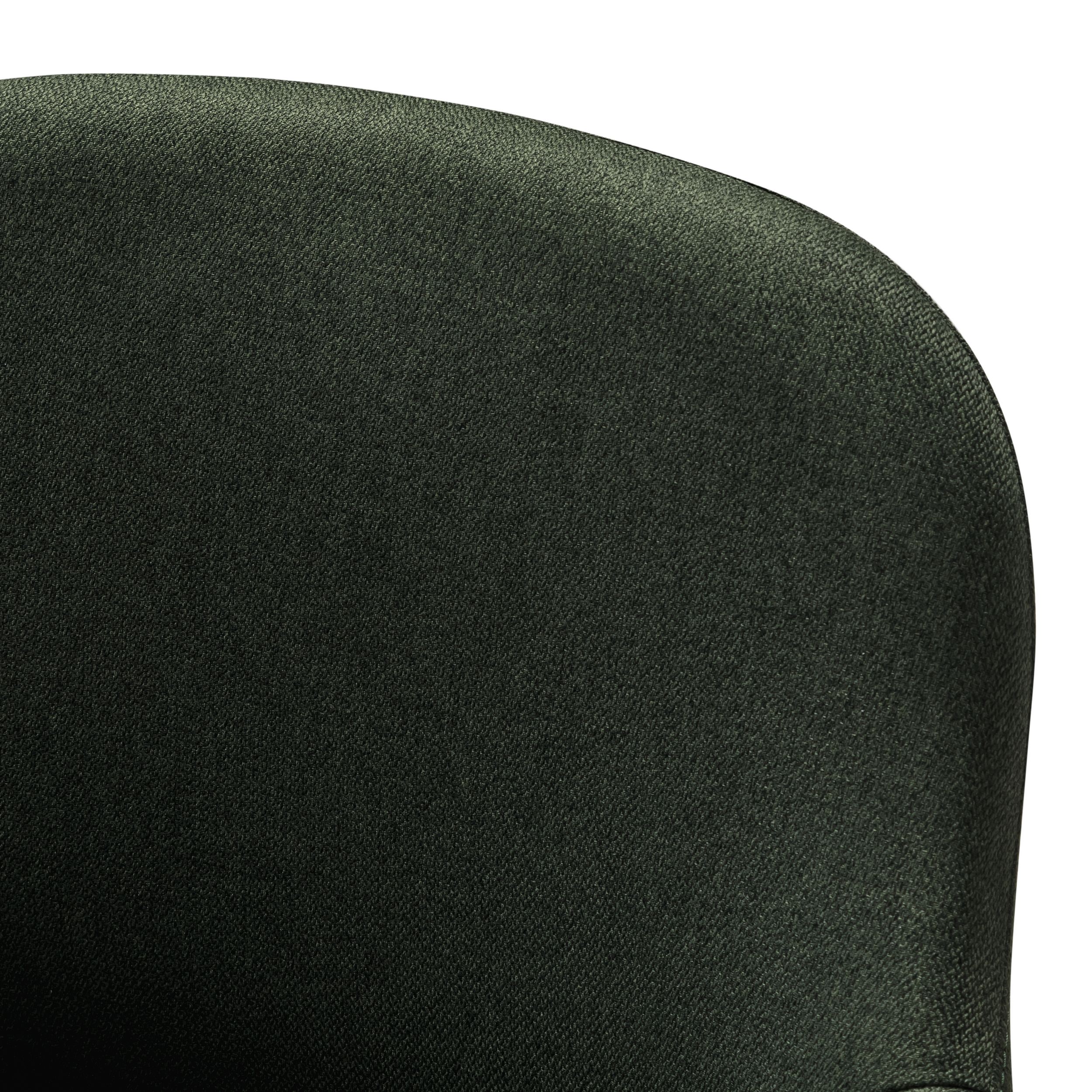 Кресло Ledger темно-зеленый/черный