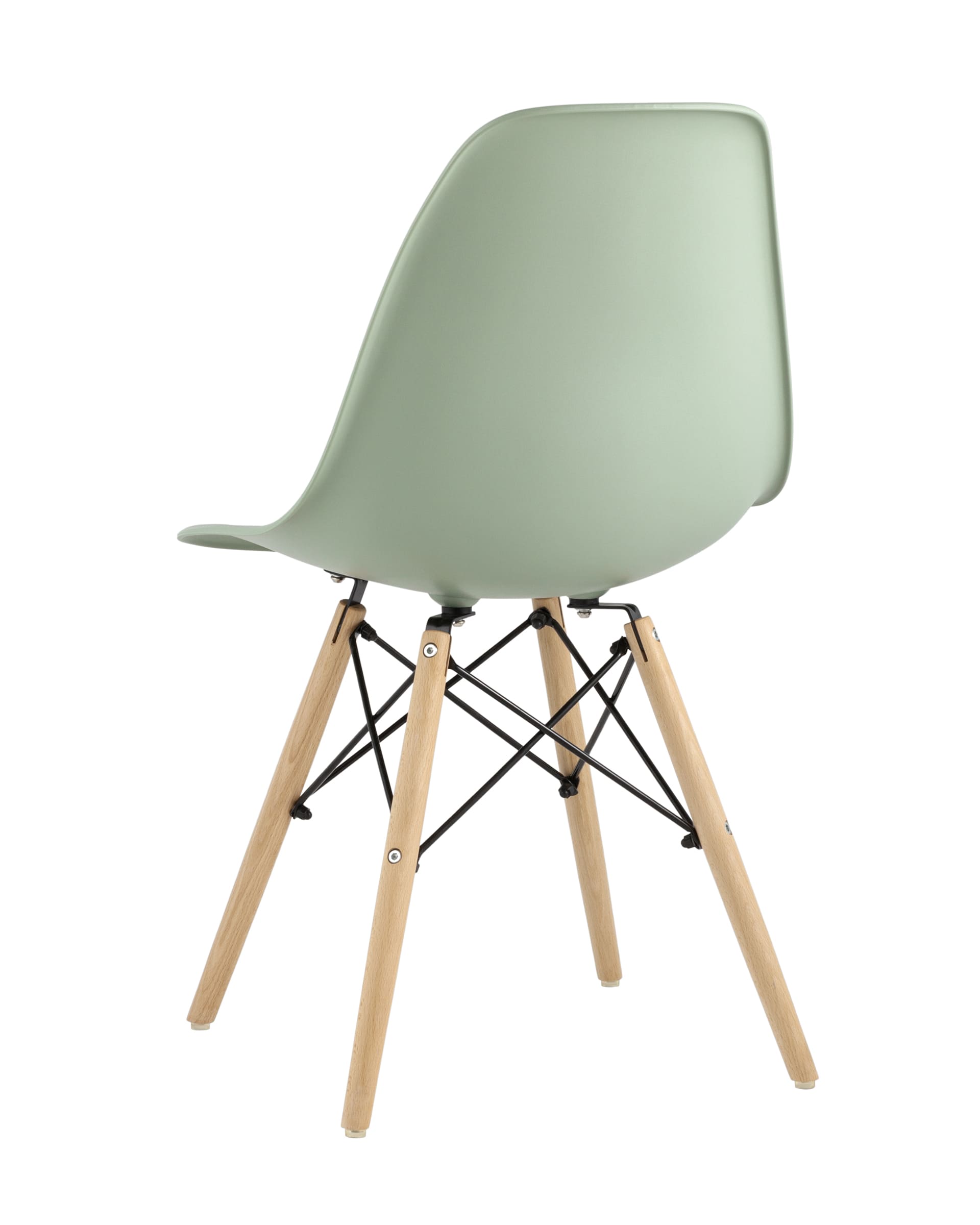 Стул Eames Style DSW серо-зеленый