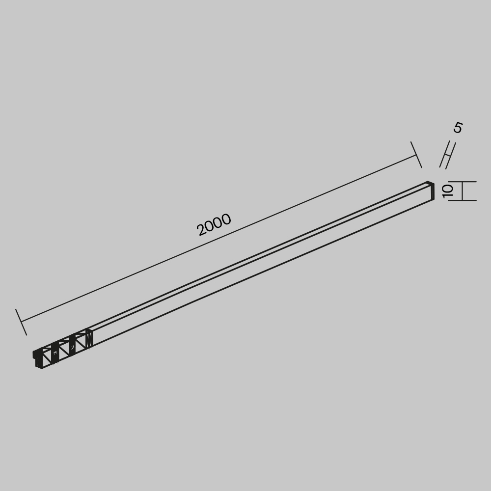 Трековый светильник Technical TR186-1-16W2.7K-B