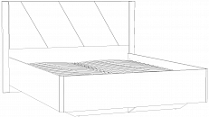 Кровать Summit 160х200, графит