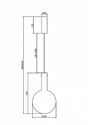 фото Подвесной светильник Maytoni MOD182PL-L6W3K