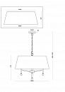 Подвесной светильник Freya FR5190PL-05BS3