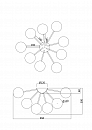 Потолочный светильник Freya FR5120CL-09G