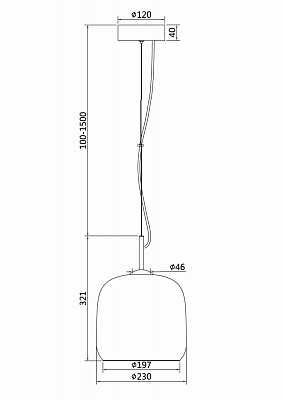 фото Подвесной светильник Maytoni MOD128PL-L6BR