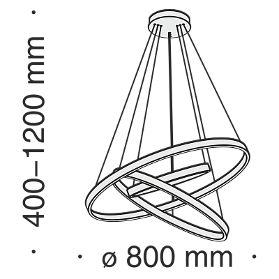 фото Подвесной светильник Maytoni MOD058PL-L100BS4K