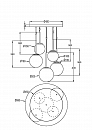 Подвесной светильник Maytoni MOD321PL-05G1