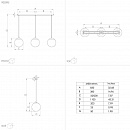 Подвесной светильник Eglo Rondo 900395