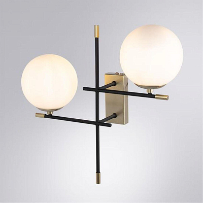 фото Бра Arte Lamp Arkab A2225AP-2BK