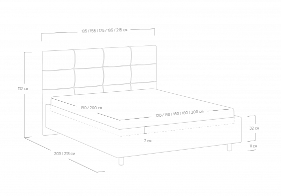 изображение Мягкая кровать Caprice 180х200 с подъемным механизмом, велюр Велутто какао