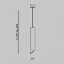 Подвесной светильник Technical P044PL-01-30GU10-B