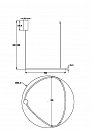 Подвесной светильник Maytoni MOD072PL-L36B3K