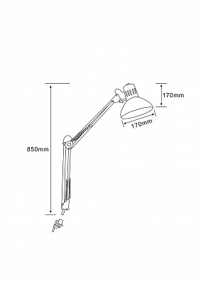 изображение Настольная лампа Arte Lamp Senior A6068LT-1SS