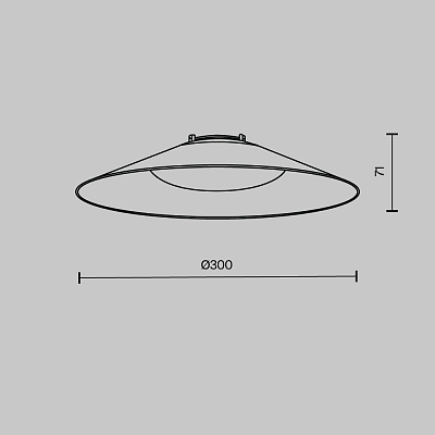 фото Подвесной светильник Technical TR127B-12W4K-W