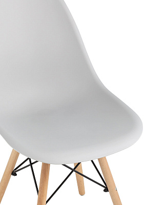 фото Стул Eames Style DSW светло-серый