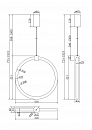 Подвесной светильник Maytoni MOD315PL-L20G3K