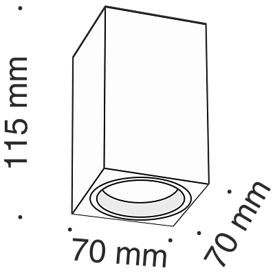 фотография Потолочный светильник Technical C011CL-01W