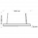 Подвесной светильник Technical P051PL-L40W4K