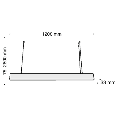 изображение Подвесной светильник Technical P051PL-L40W4K