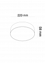 Потолочный светильник Technical C032CL-L32B3K