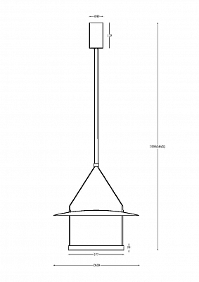 фото Подвесной светильник Maytoni MOD280PL-L30B3K