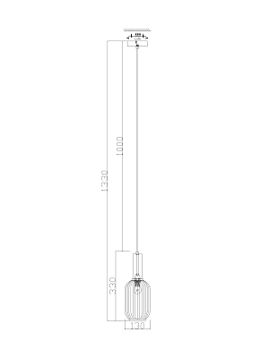 фото Подвесной светильник Freya FR8013PL-01AM