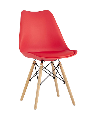 фотография Стул Eames Soft красный