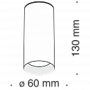 Потолочный светильник Technical C010CL-01W