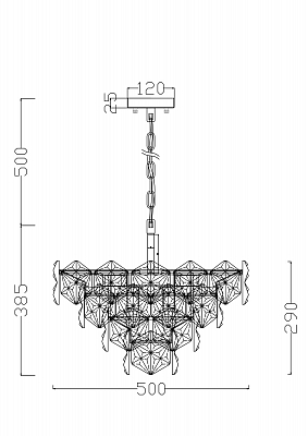 фотография Подвесной светильник Freya FR1004PL-09CH