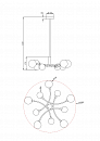 Люстра Freya FR5116PL-10BS