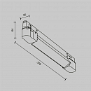 Трековый светильник Technical TR196-3-10W4K-W