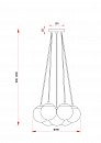 Подвесной светильник Freya FR5231PL-07CH