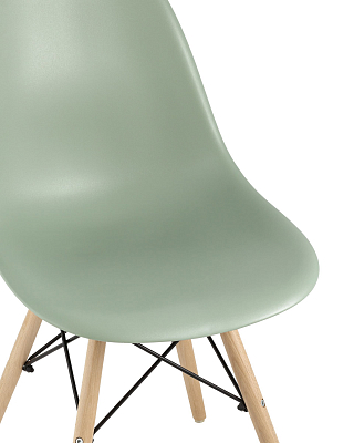 изображение Стул Eames Style DSW серо-зеленый