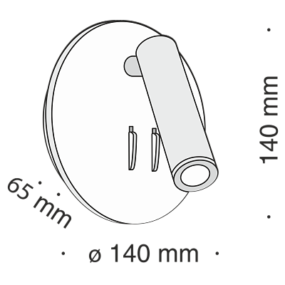 изображение Настенный светильник (бра) Technical C176-WL-01-6W-W