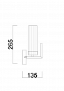 Настенный светильник (бра) Freya FR5214WL-01CH