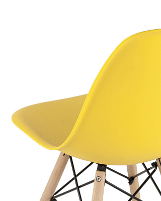 фото Стул Eames Style DSW желтый