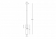 Подвесной светильник Maytoni MOD303PL-01CFL3