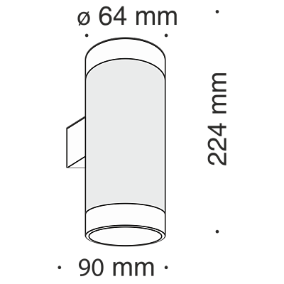 фотография Настенный светильник (бра) Technical C027WL-L10W