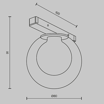 фотография Трековый светильник Technical TR181-1-4WTW-B