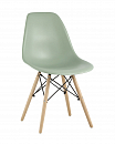 Стул Eames Style DSW серо-зеленый