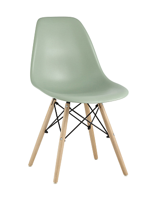 изображение Стул Eames Style DSW серо-зеленый