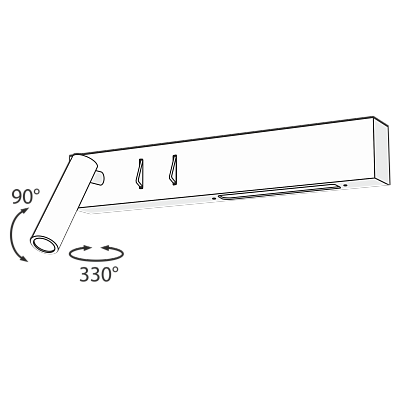 изображение Настенный светильник (бра) Technical C031WL-L8W3K